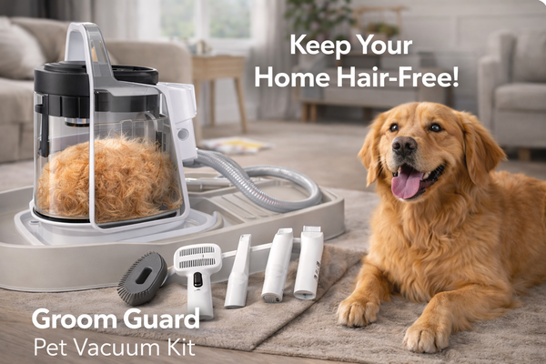 Pet GroomPro Vacuum Groomer Kit