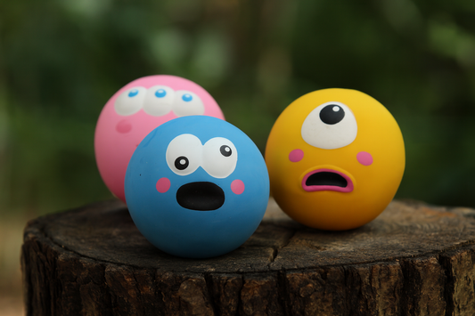 Bite-Resistant Squeaky Ball