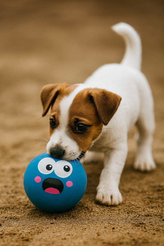 Bite-Resistant Squeaky Ball