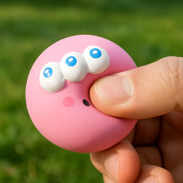 Bite-Resistant Squeaky Ball