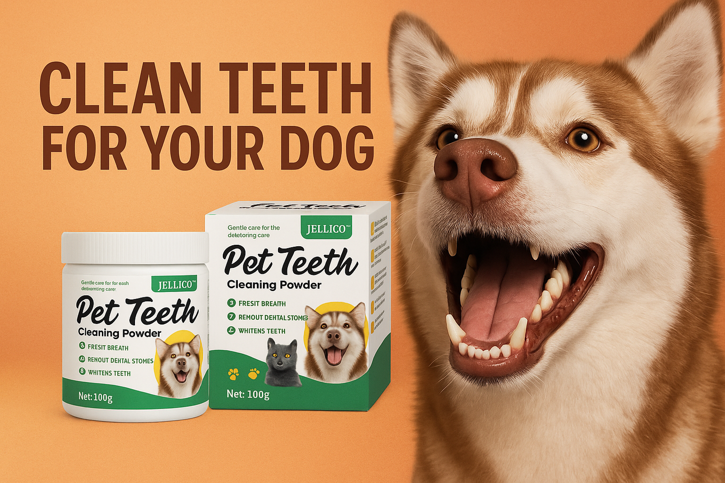 Shiny Smile Pet Powder