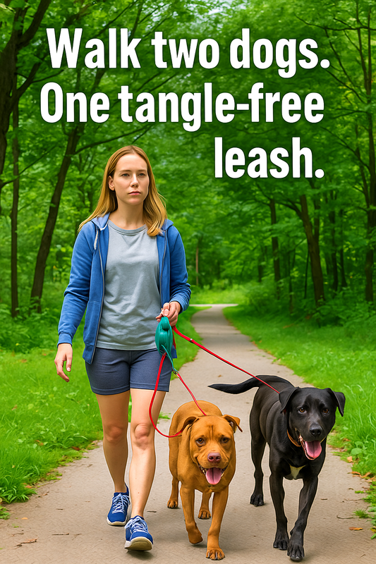 Tangle-Free LED Dog Leash