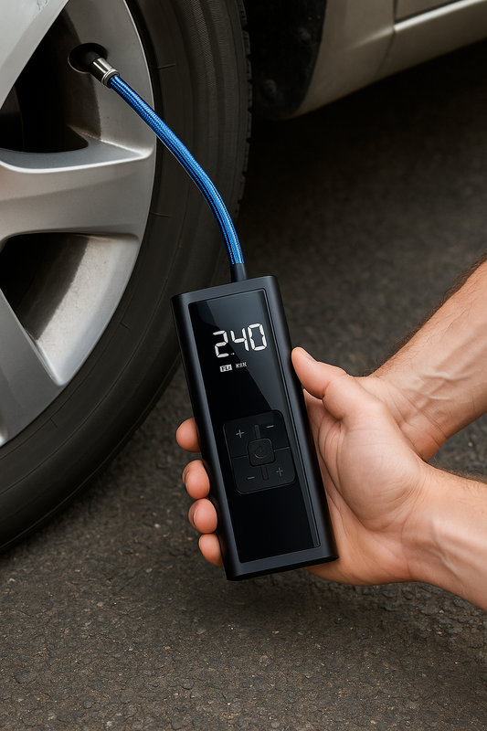 Quick-Fix Portable Tire Pump