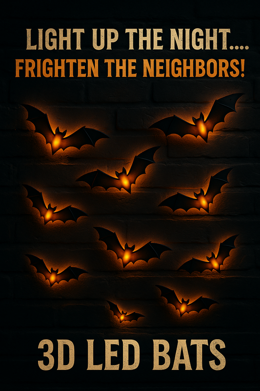 Glow-in-the-Dark Bat Decor