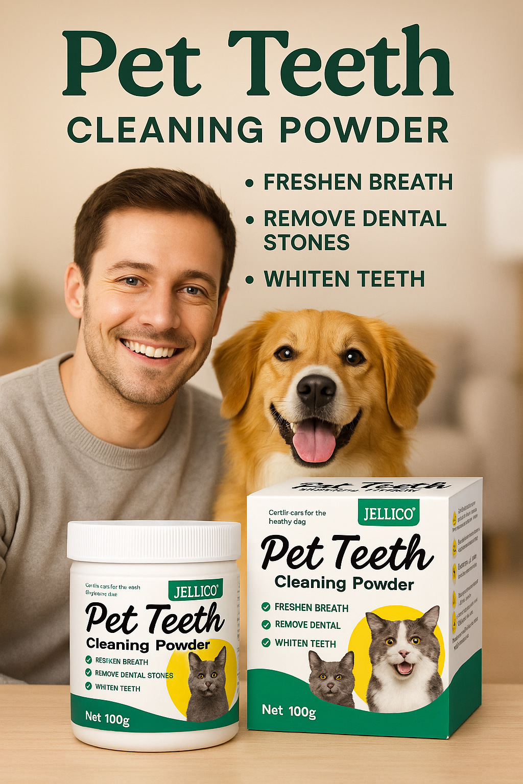 Shiny Smile Pet Powder