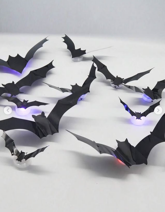 Glow-in-the-Dark Bat Decor