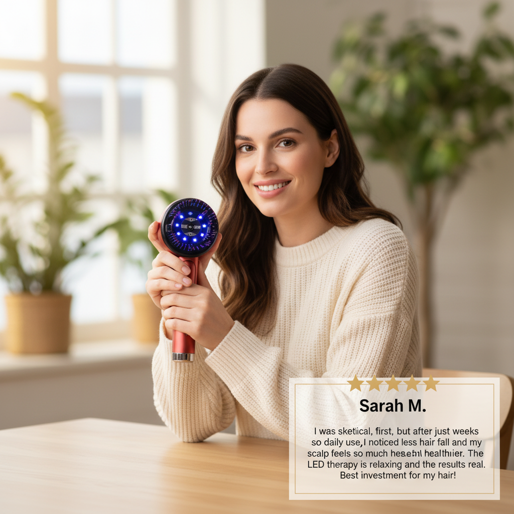 ReviveScalp Pro Testimonial - Sarah M.